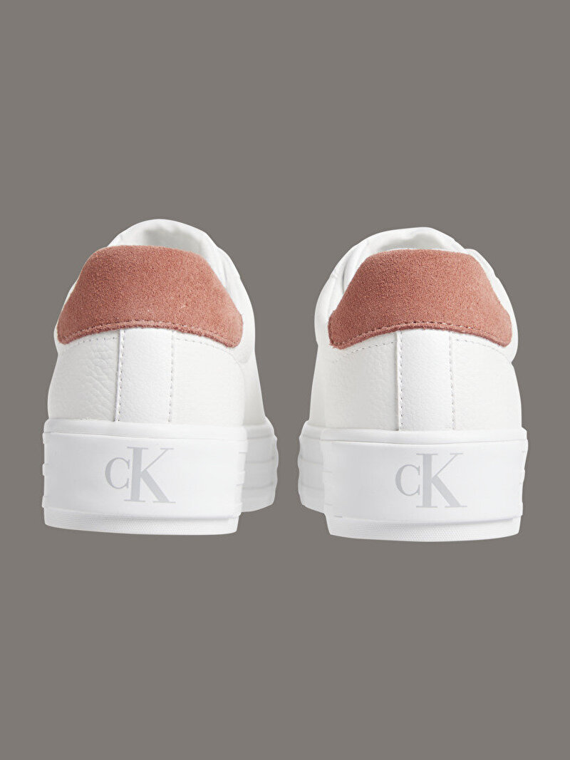 Calvin Klein Beyaz Renkli Kadın Bold Vulcanic Flatform Sneaker