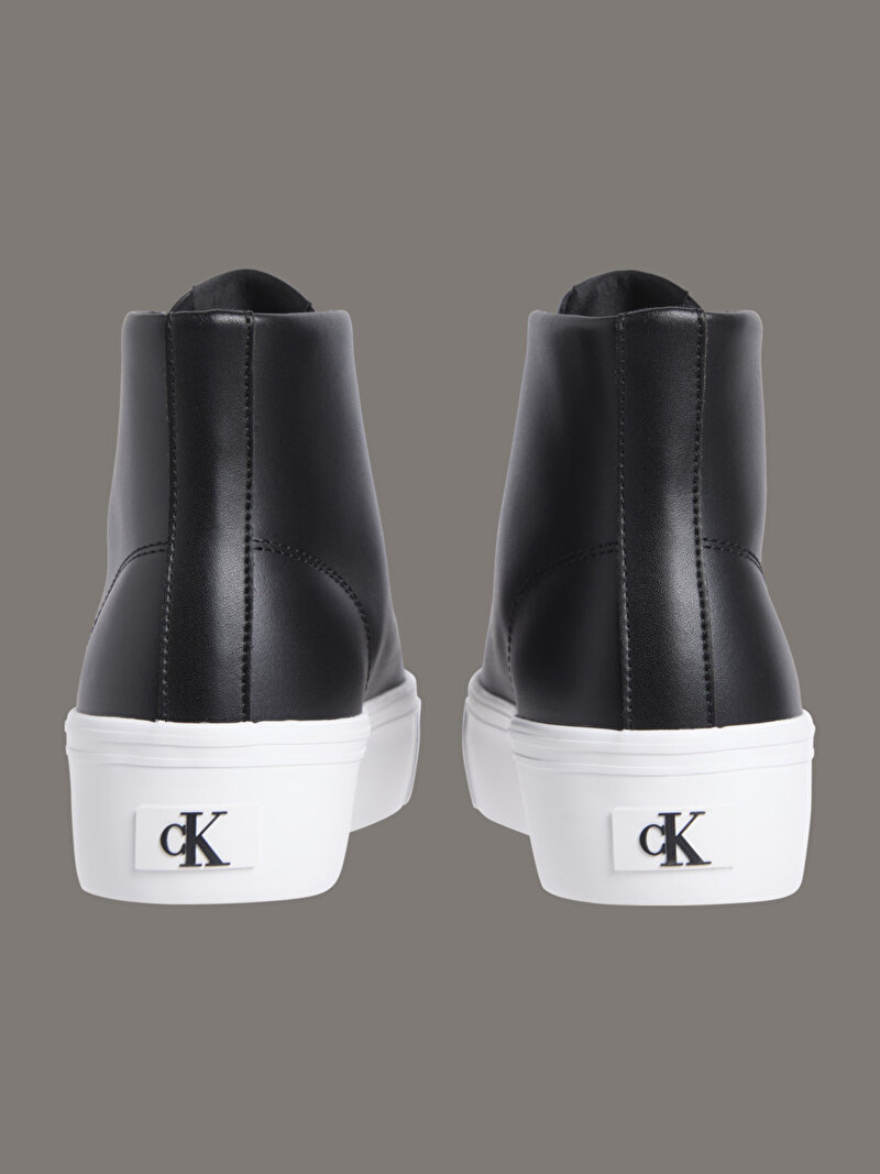 Calvin Klein Siyah Renkli Kadın Vulc Flatform Mid Sneaker