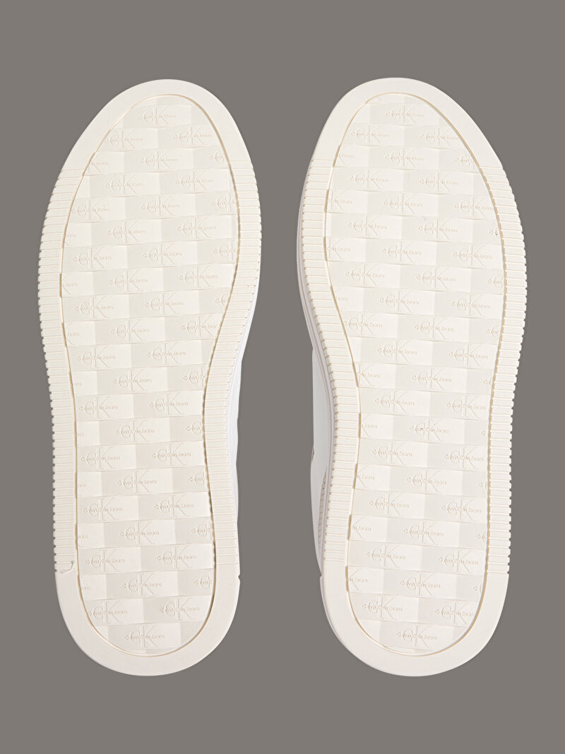 Calvin Klein Beyaz Renkli Kadın Bold Flatform Low Lace Sneaker