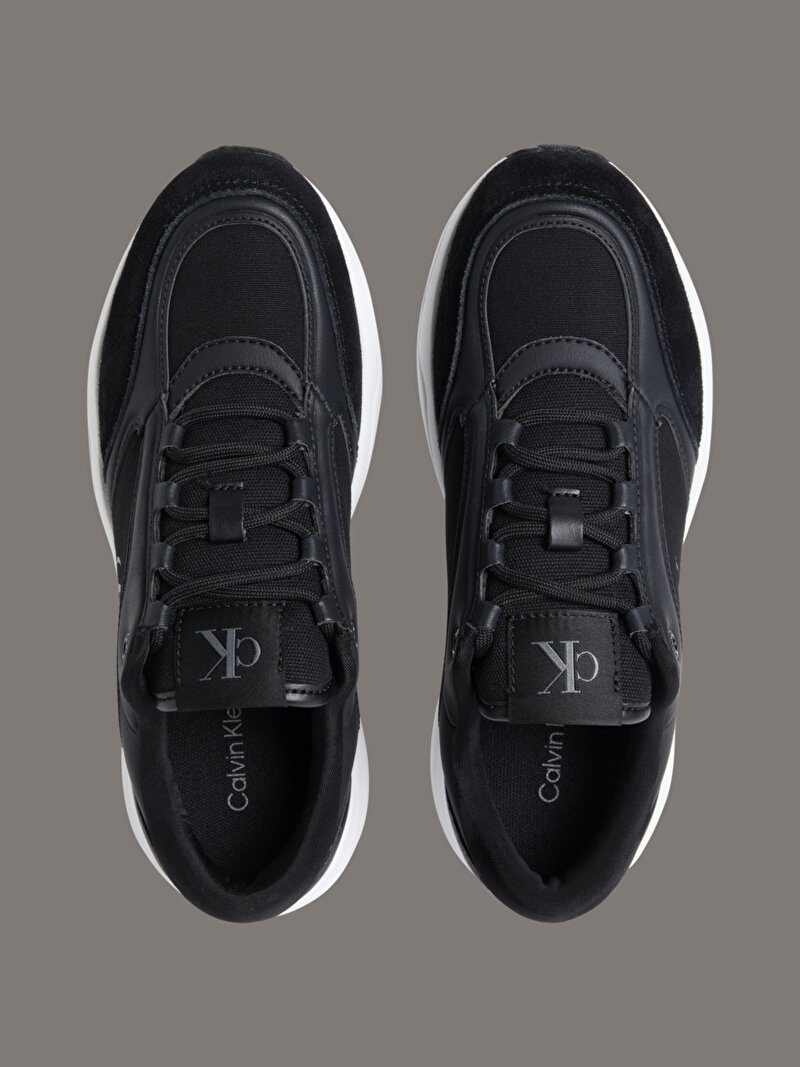 Calvin Klein Siyah Renkli Kadın Retro Tennis Sneaker