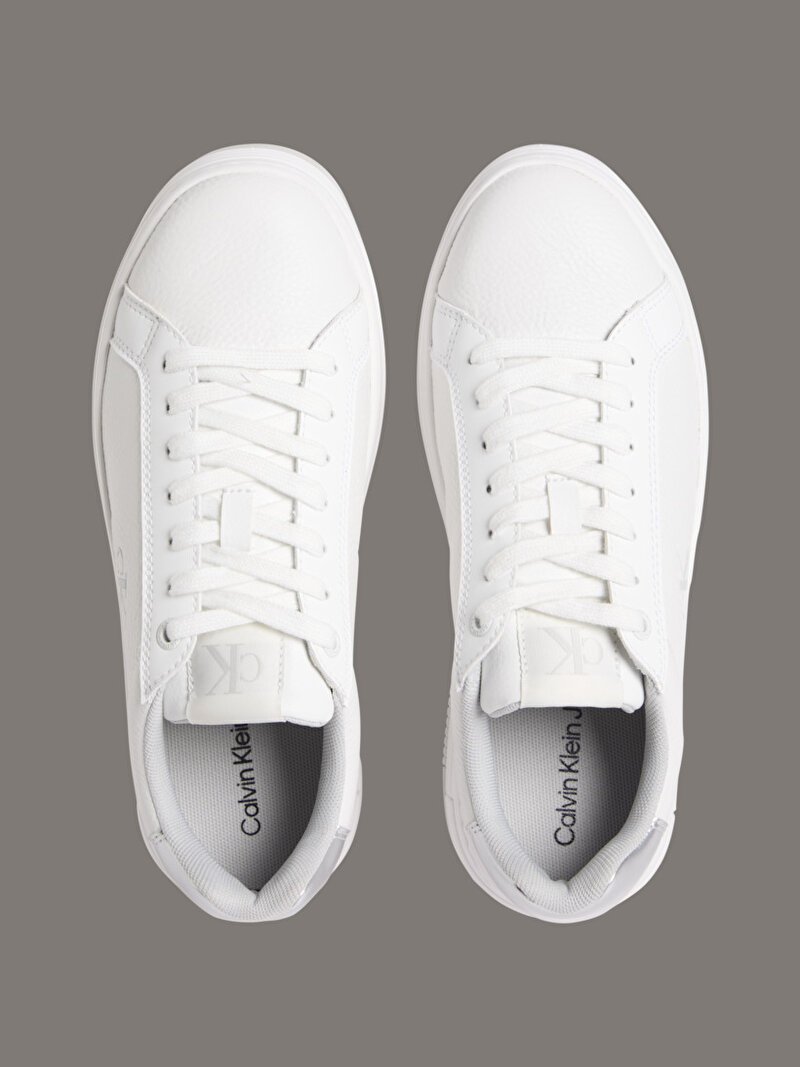 Calvin Klein Beyaz Renkli Kadın Bold Flatf Low Lace Sneaker