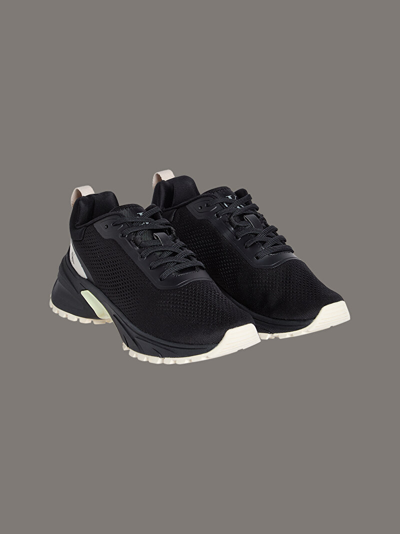 Calvin Klein Siyah Renkli Kadın Hike Runner Mg Tech Sneaker