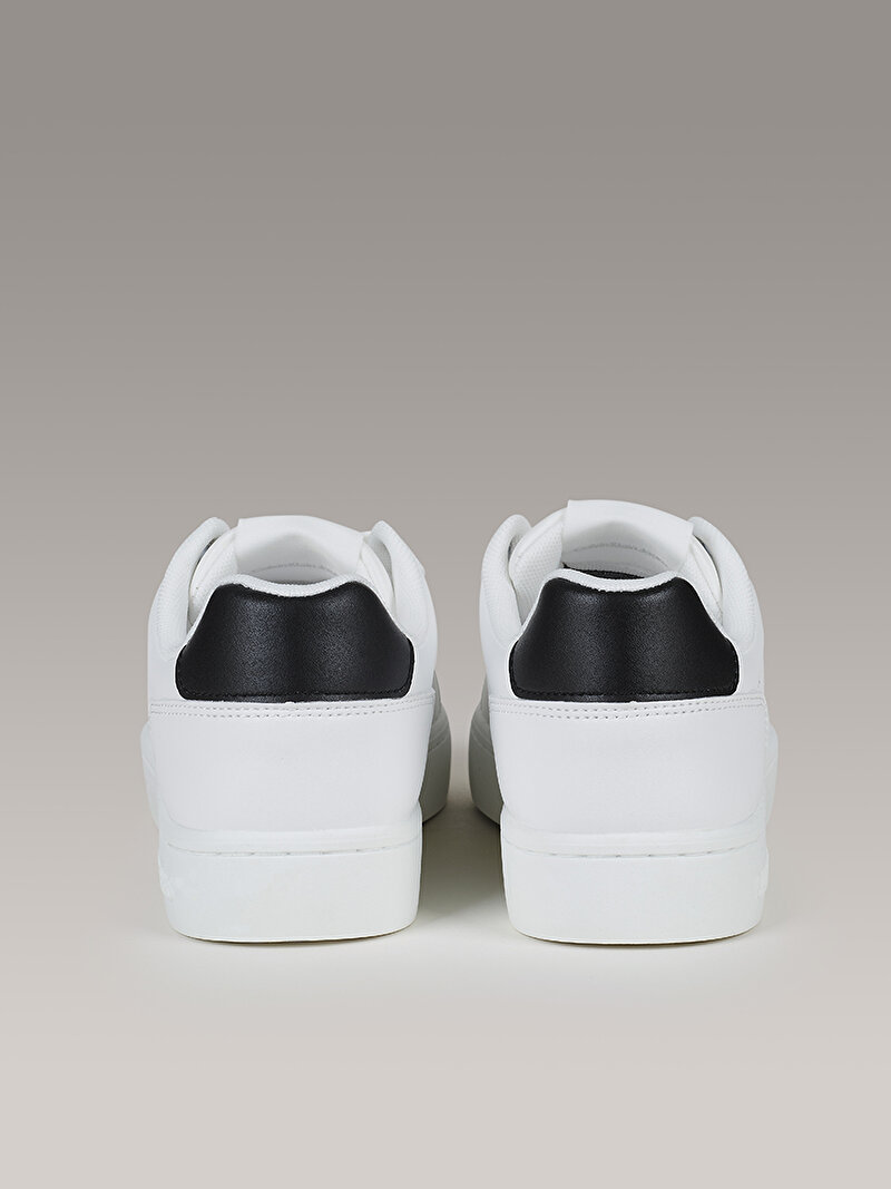 Calvin Klein Beyaz Renkli Kadın Classic Cupsole Monogram Sneaker