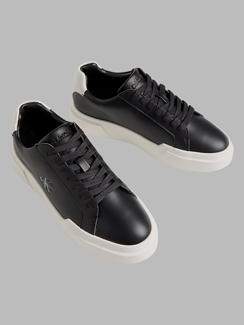 Calvin Klein Siyah Renkli Kadın Chunky Cupsole Laceup Sneaker