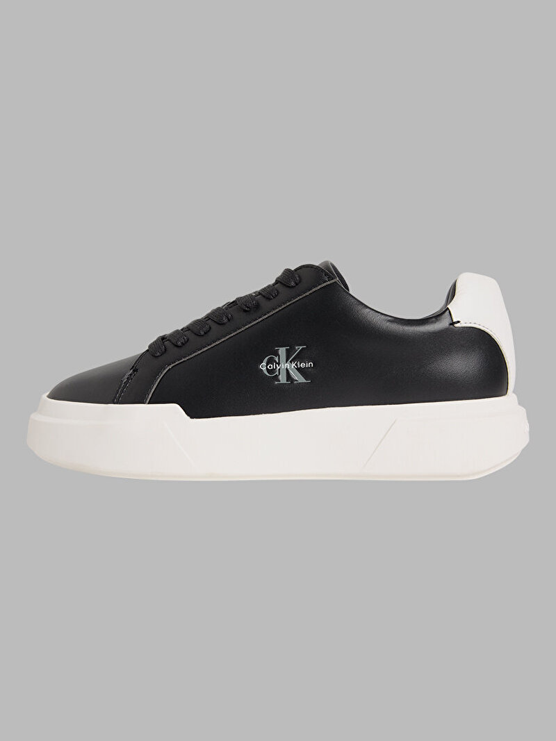 Calvin Klein Siyah Renkli Kadın Chunky Cupsole Laceup Sneaker