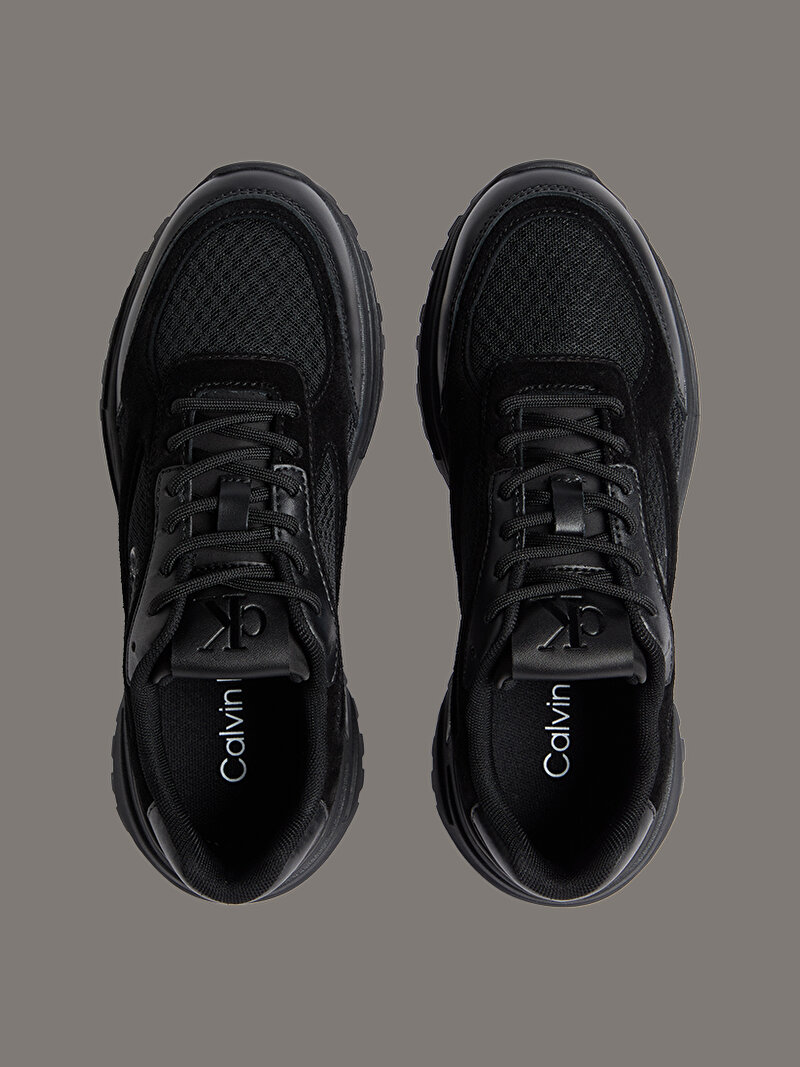 Calvin Klein Siyah Renkli Kadın Hike Runner Mesh Mix Sneaker