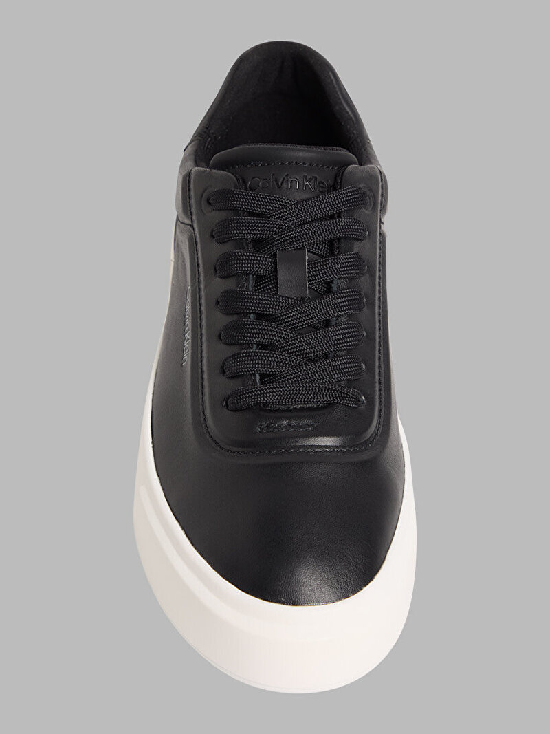 Calvin Klein Siyah Renkli Kadın Basket Cupsole Oxford Sneaker
