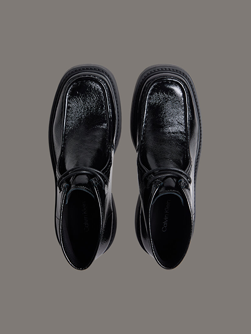 Calvin Klein Siyah Renkli Kadın Chunky Wallabee Bot