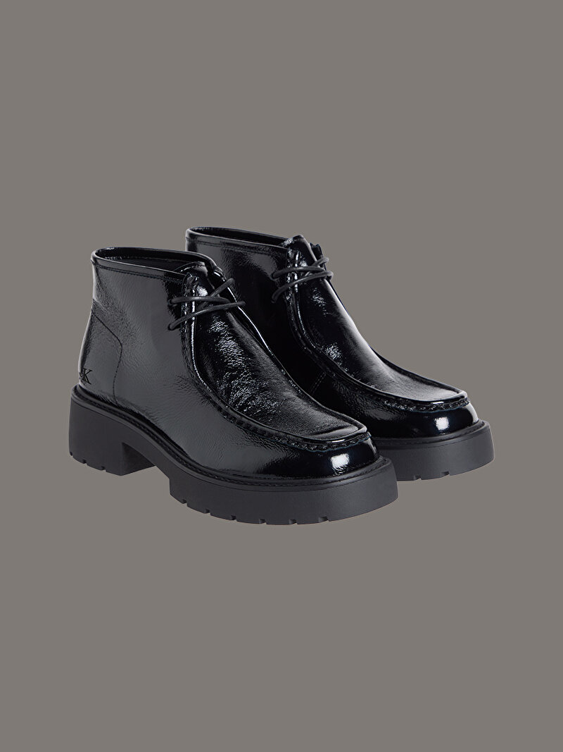 Calvin Klein Siyah Renkli Kadın Chunky Wallabee Bot