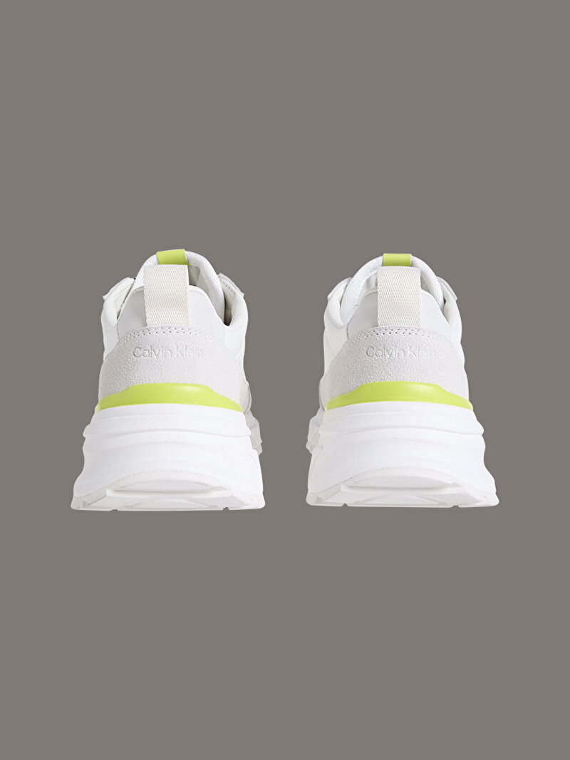Calvin Klein Beyaz Renkli Kadın Hike Runner Naylon Sneaker